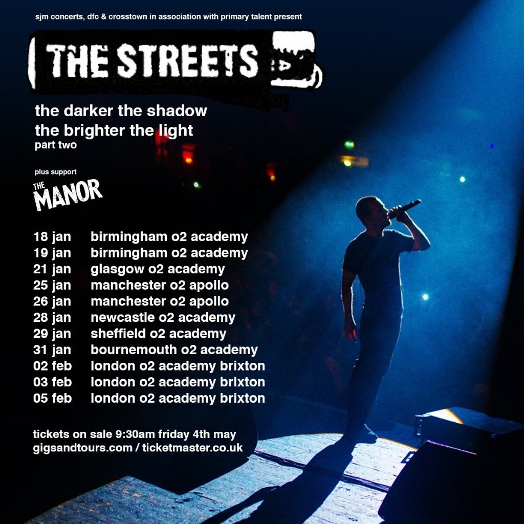 2x The Streets standing tickets, O2 Apollo Manchester, Saturday 26th January 2019 | in ...1024 x 1024