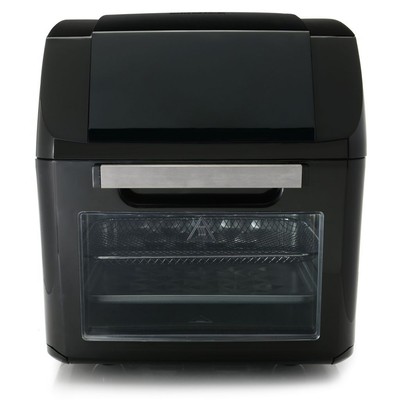 Cook's Companion Black 1500W 10-in-1 12-Liter Digital Air Fryer & Oven