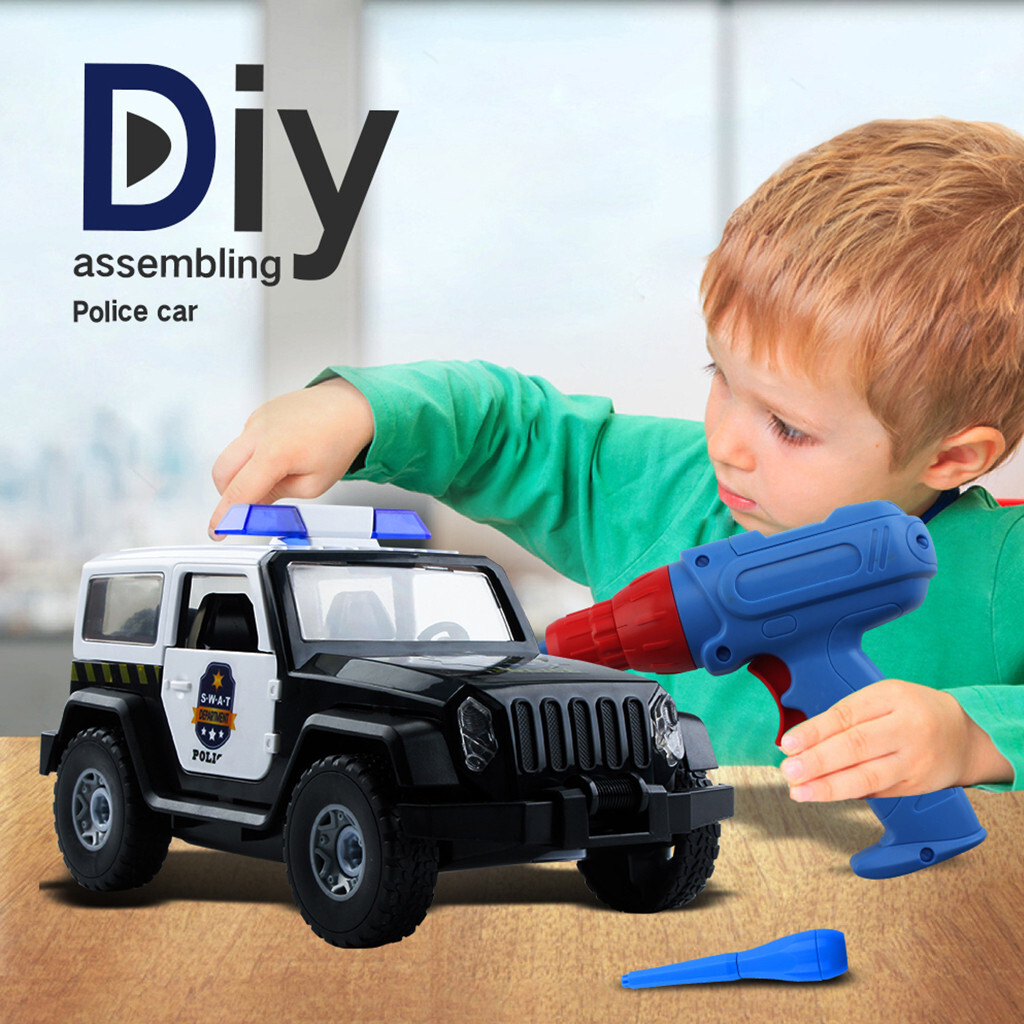 Off-road Truck With Alarm Sounds Led Lights Kids Toys