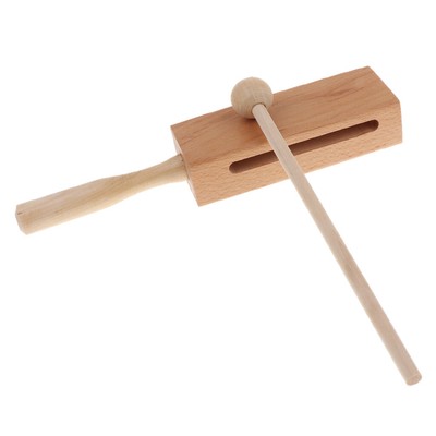 Holzblock Hand Percussion Mit Mallet Für Kinder Musikinstrument Musical
