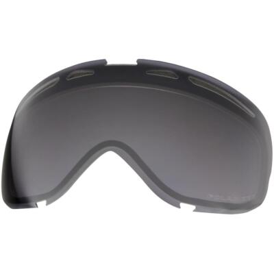 Oakley 84-399 Elevate Polarized Dark Grey Replacement Goggle Lens Unisex Snow