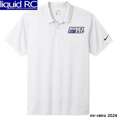 Hobby Etcetera 160613 Mens Medium Nike Perfomance Dry Essential Solid Polo shirt