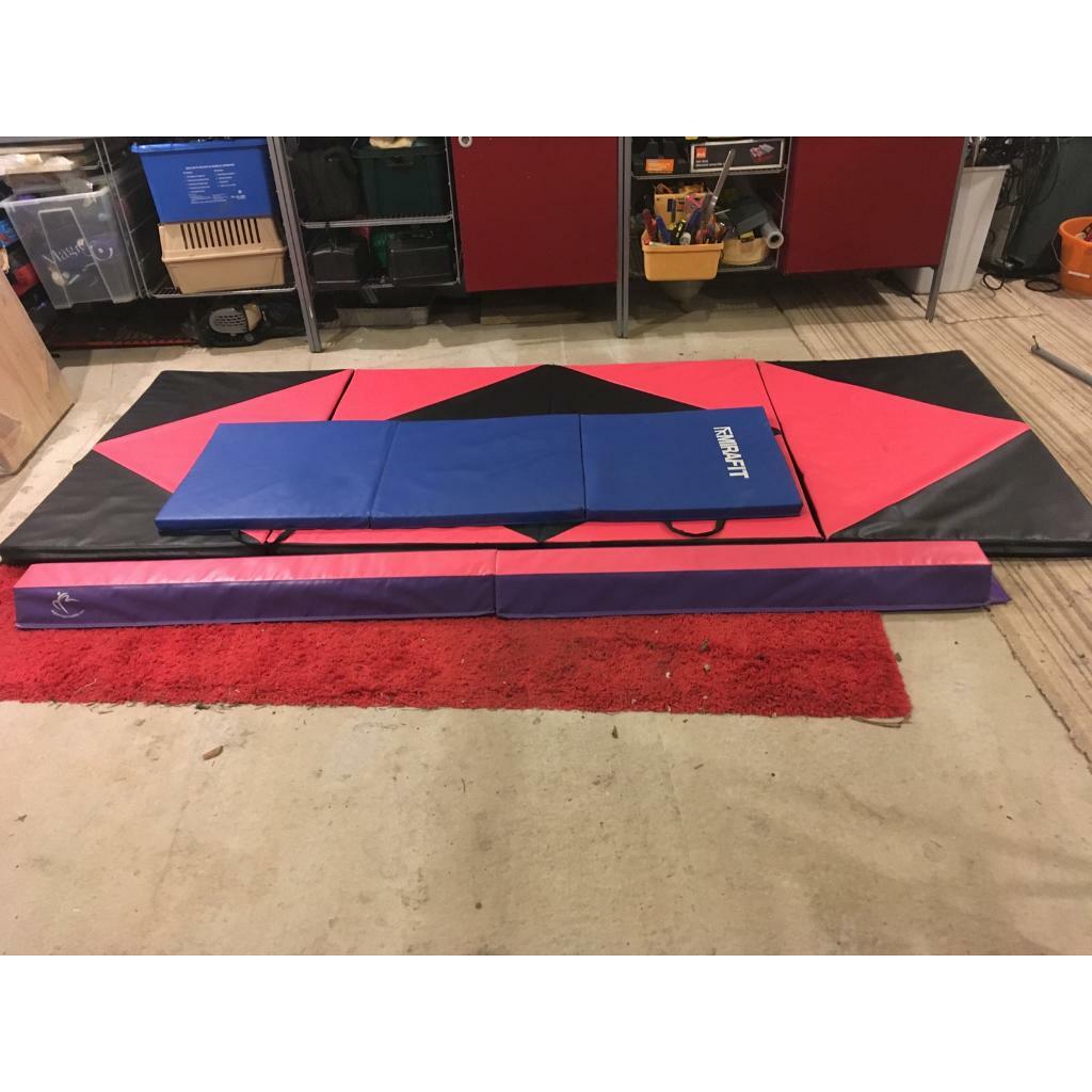 Gymnastics beam and two mats in Haddington, East Lothian Gumtree