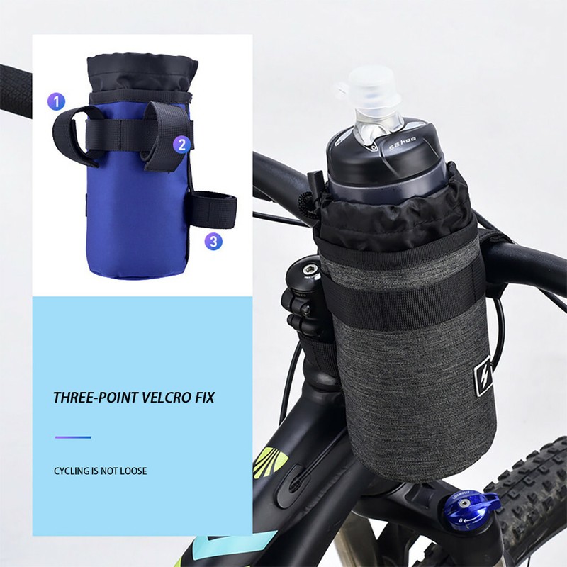 velcro water bottle holder for bike