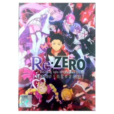 Anime DVD Re: ZERO Starting Life In Another World Season 1&2 + 2 OVA English Dub