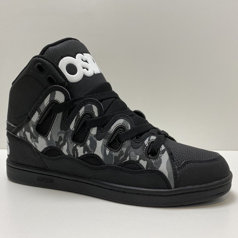 OSIRIS SHOES D3H BRIGADE BLACK WHITE CAMO TRAINERS eBay