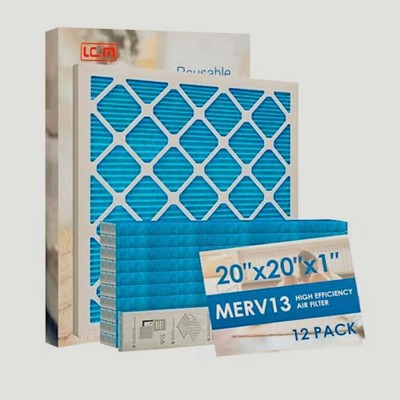 20x20x1 AC Furnace HVAC Filter Reusable Electrostatic Filters MERV 13 For Hou...