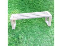 Wooden Backless Bench | Garden Patio Furniture | Free Delivery Norwich | UK Delivery