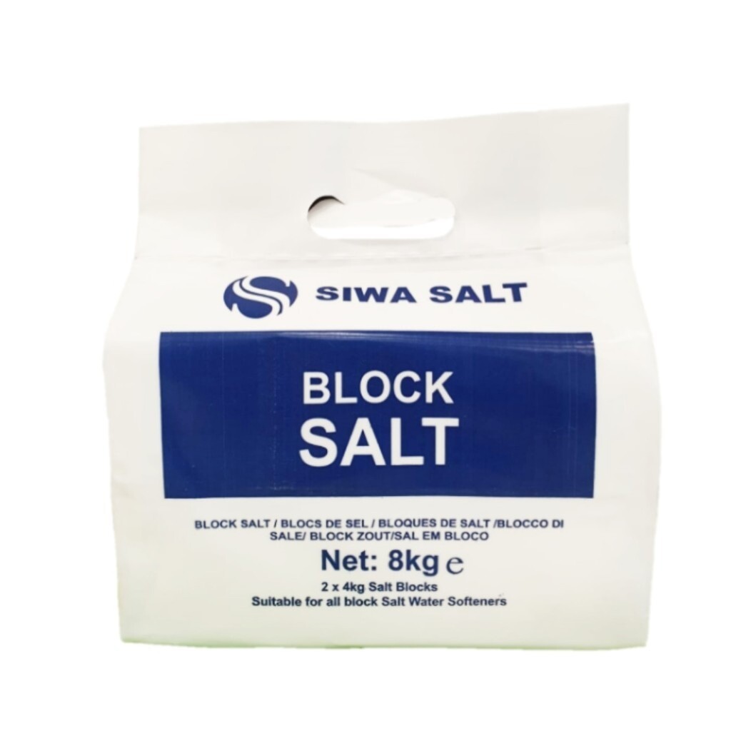 Siwa Water Softener Block Salt 10x 8kg Packs in Sible Hedingham