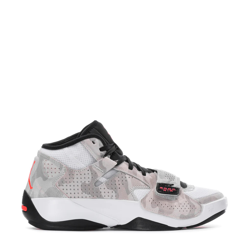 Мужские кроссовки JORDAN ZION 2 White/Flash Crimson/Black/Photon Dust FJ1213-106