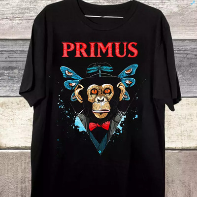 Primus 2024 Summer Tour Band black shirt Unisex All sizes