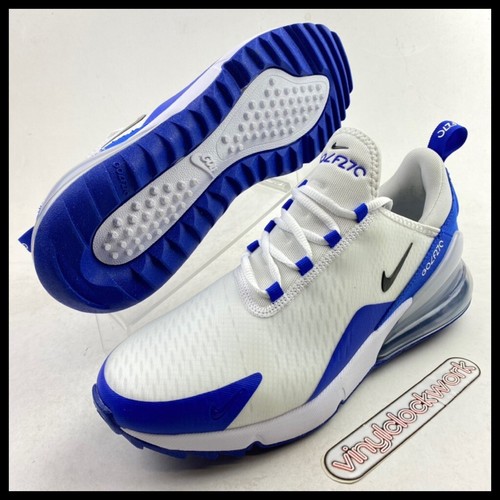 NIKE - NIKE AIR MAX 270 G US9.5 新品 CK6483-106 rare Nike Air Max 270 G Golf Shoes White Racer Blue CK6483