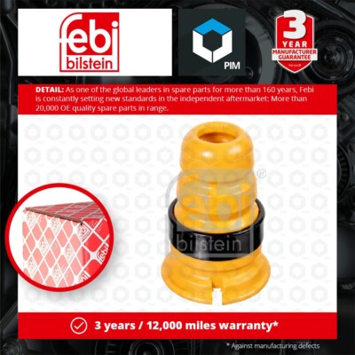 Suspension Buffer fits PEUGEOT 308 Mk2 1.6 Front 13 to 21 9807659680 Febi New