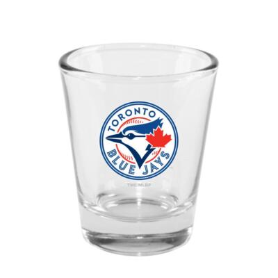 Toronto Blue Jays 2 Ounce Clear Shot Glass [NEW] MLB Drink Pint Glass Bar