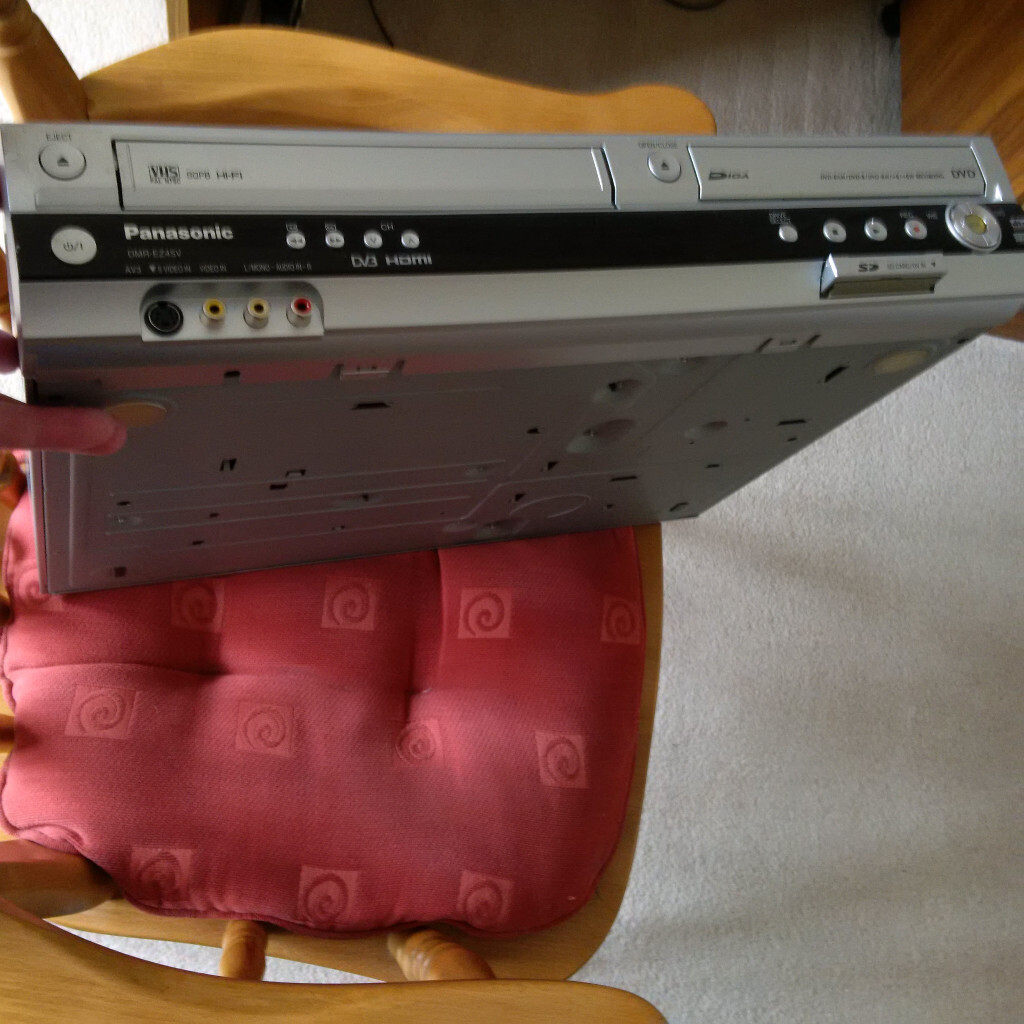 THIS HAS NOW BEEN SOLD Panasonic DVD Recorder/Player + VHS Player