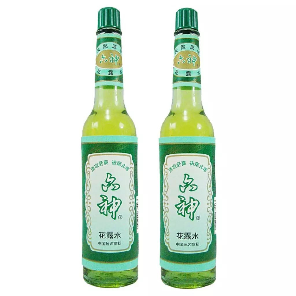 六神花露水2瓶  Liushen Flora Water Original Formula Glass Bottle 195mlx2