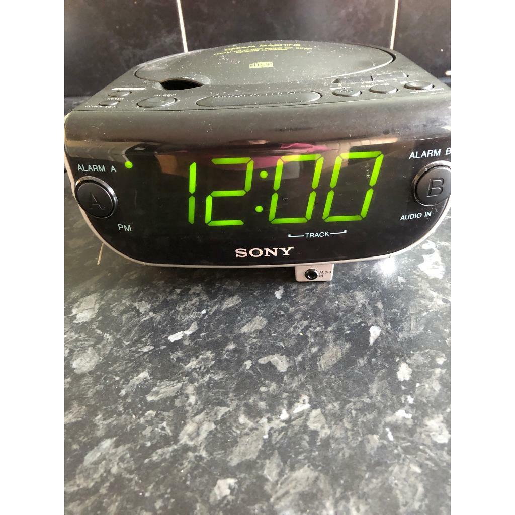 Sony Dream Machine Radio/CD alarm clock in Chester Le Street, County