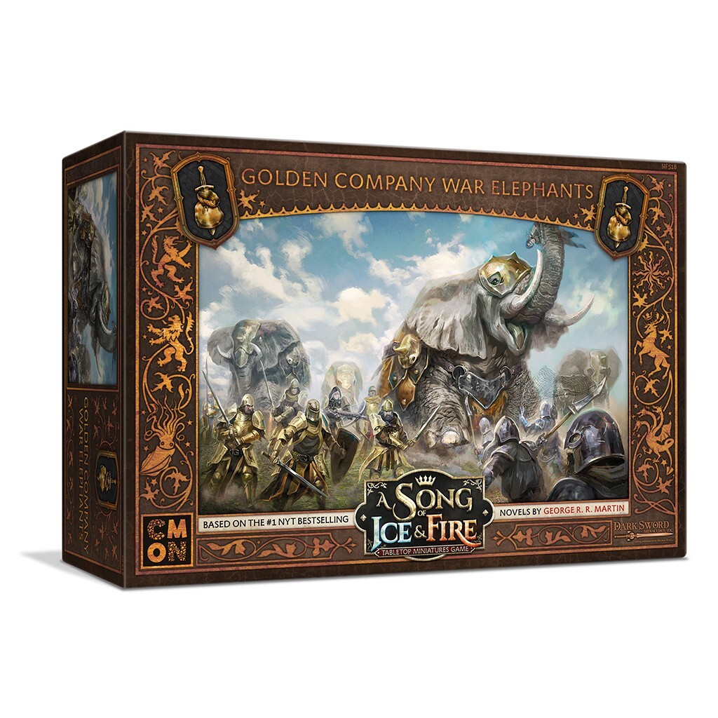 Golden Company Elephants Песнь Льда и Пламени ASOIAF Miniatures