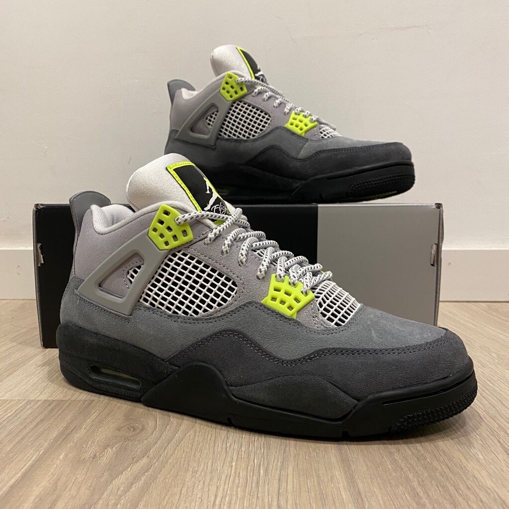 mens jordan 4 neon