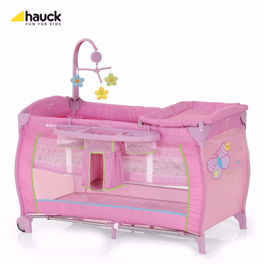 NEW Hauck Pink Travel cot in Aberdeen Gumtree