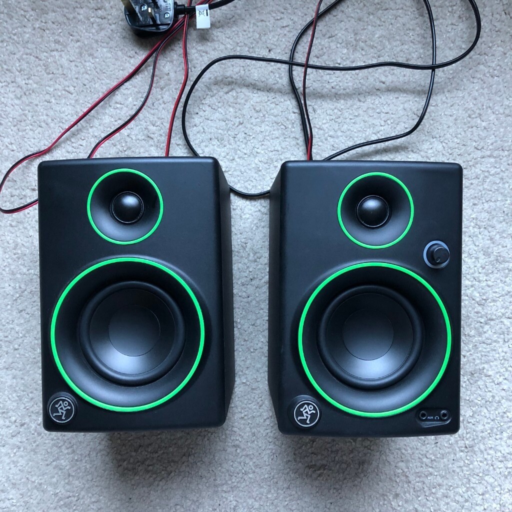 Mackie MR3 Studio Monitor Speakers (NO SOUND) in Darlington, County