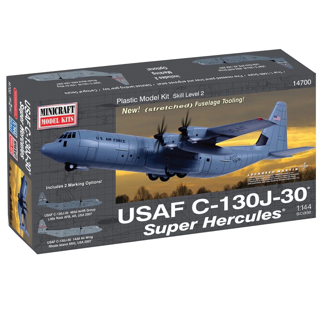 (未使用･未開封品)　ミニクラフト 1/144 アメリカ空軍 C-130J スーパーハーキュリーズ プラモデル MC14737 0pbj0lf $_57.JPG?set_id=8800005007