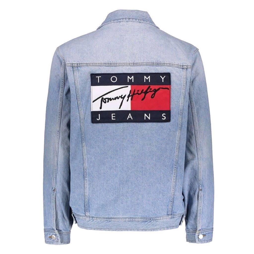 Tommy Jeans Denim Jacket size L by Tommy Hilfiger | in Mile End, London ...