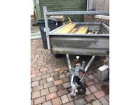 Trailer bracket size 8ft by 4ft galv