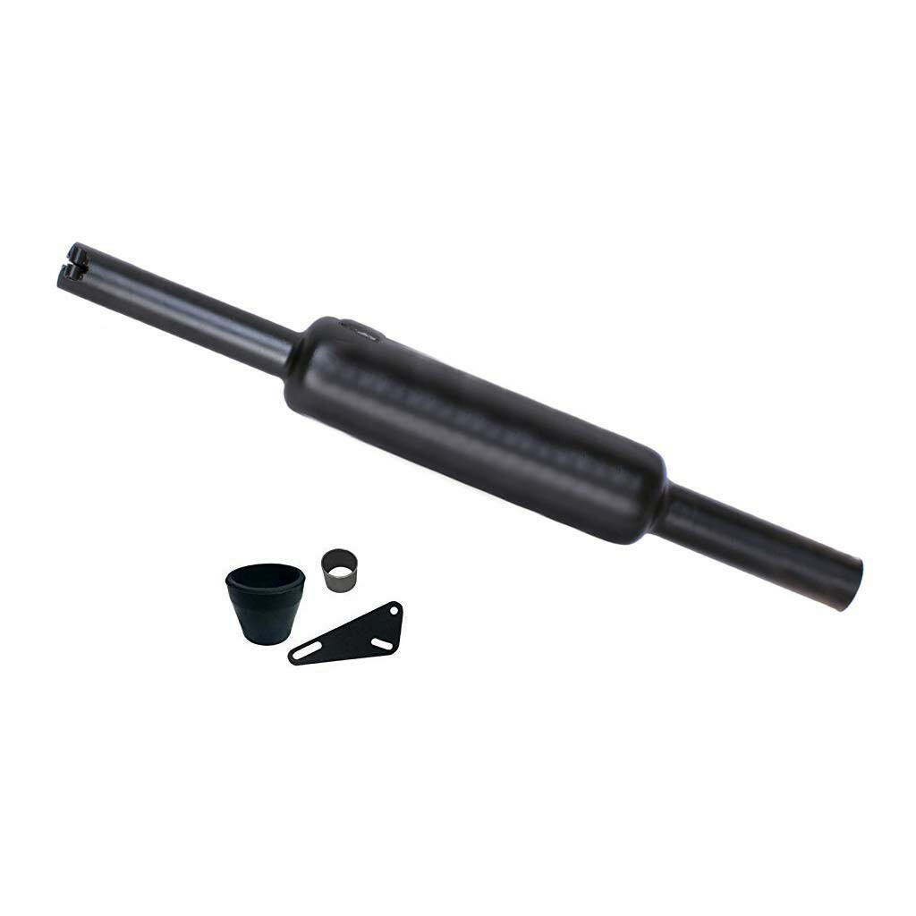 Glass Wool Black Exhaust Silencer for Royal Enfield Bullet Thunderbird 350  