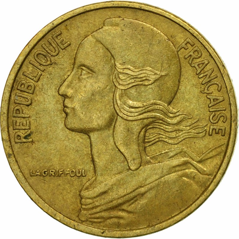 [#524135] France, Marianne, 5 Centimes, 1979, Paris, Tb, Aluminum-Bronze, Km:933