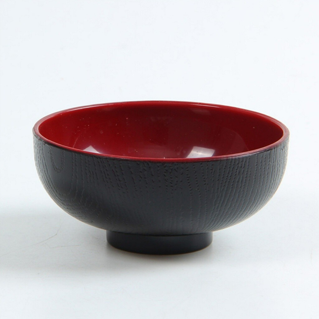 2X Japanese Miso Soup Rice Bowl with Lid 9.5x9.5x10cm Small Soup Bowl
