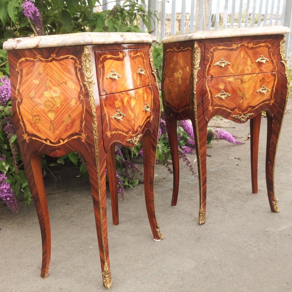 Antique French bedside tables in Govan, Glasgow Gumtree