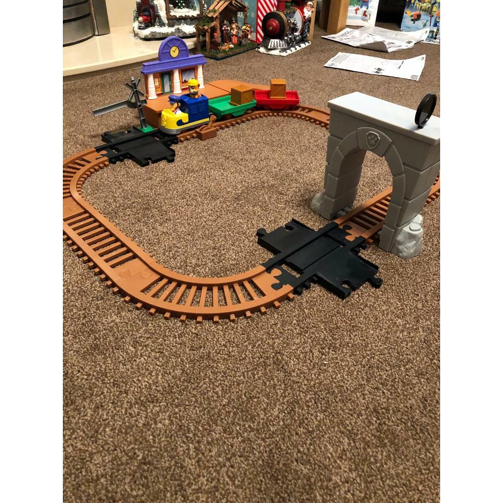 paw patrol train set