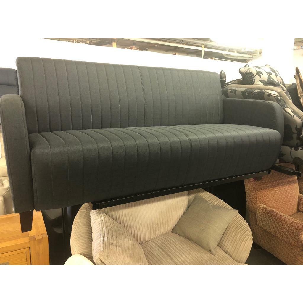Designer 3+1+1 fabric sofa in grey in Derby, Derbyshire Gumtree