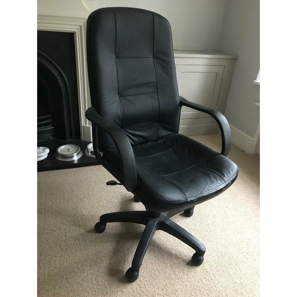 Large Ikea faux leather office chair in Saffron Walden, Essex Gumtree