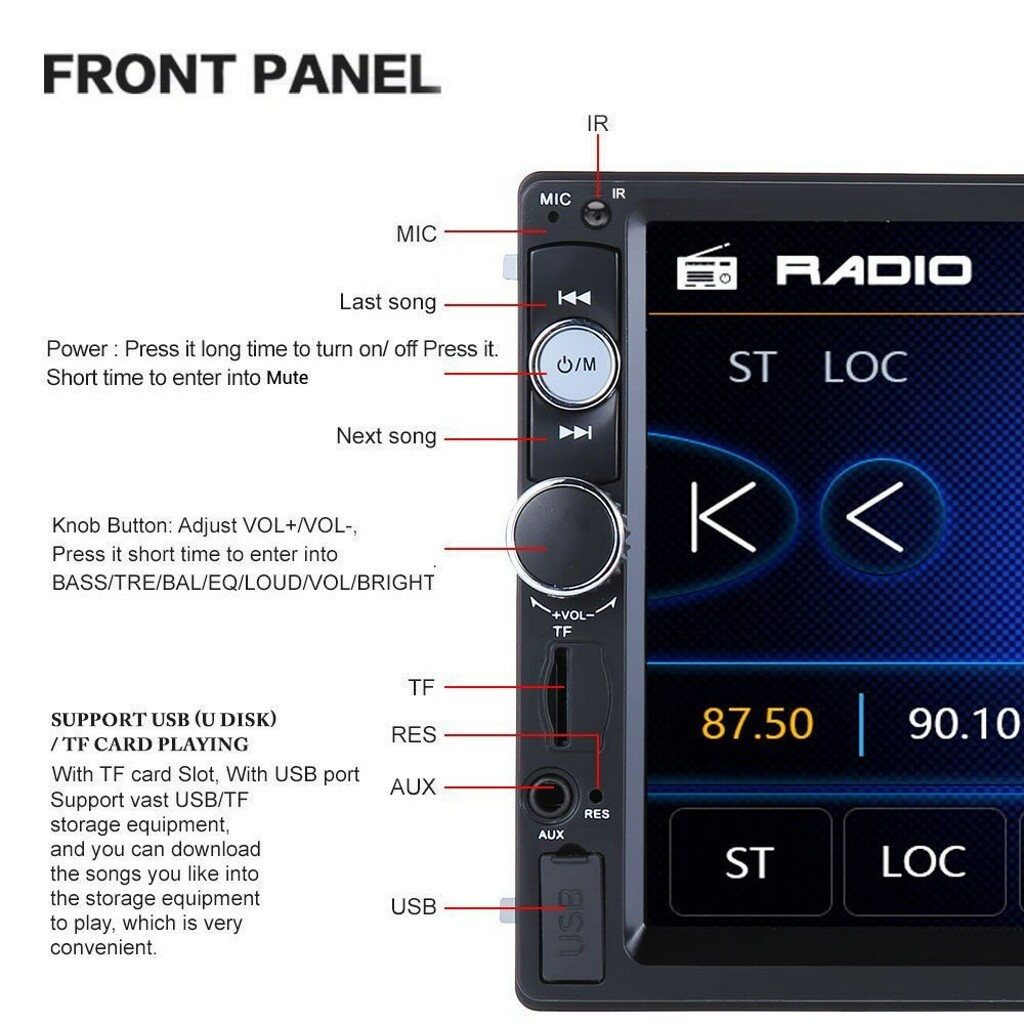 mp5 player автомагнитола