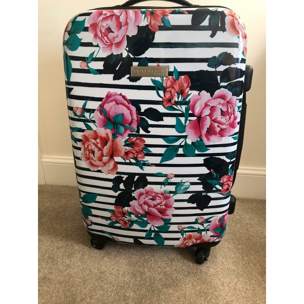 Medium suitcase floral design in Morpeth, Northumberland Gumtree