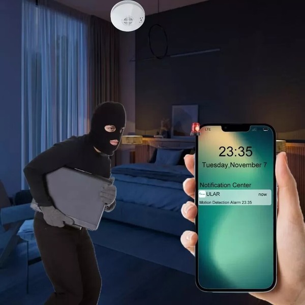 1080p HD Spy Mini Hidden Camera Motion Detection Night Vision Loop Recording - Image 4