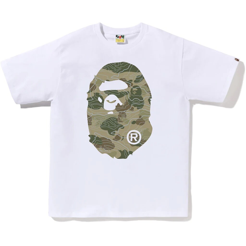 BAPE® CAMO キャンバス３色セット BAPE® LADIES'】 COLOR CAMO CRYSTAL STONE SHARK CROPPED FULL