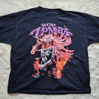 Rob Zombie Live Concert T-shirt Mens Missing S-5XL CG1199
