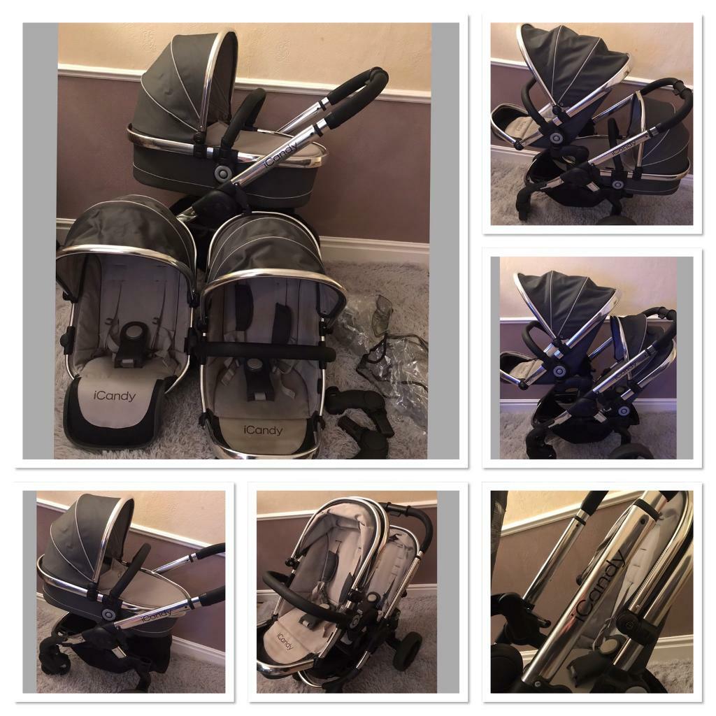 double pram gumtree