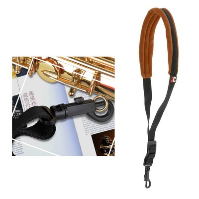 50cm Universal Saxophone Neck Strap Adjustable Sax Harness Belt Thick