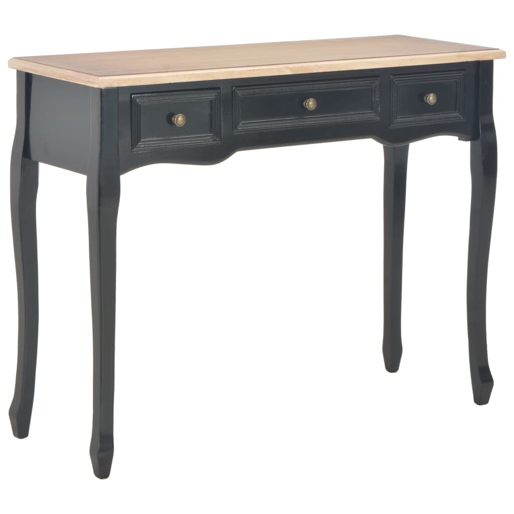 Dressing Console Table with 3 Drawers Black280046 in Victoria