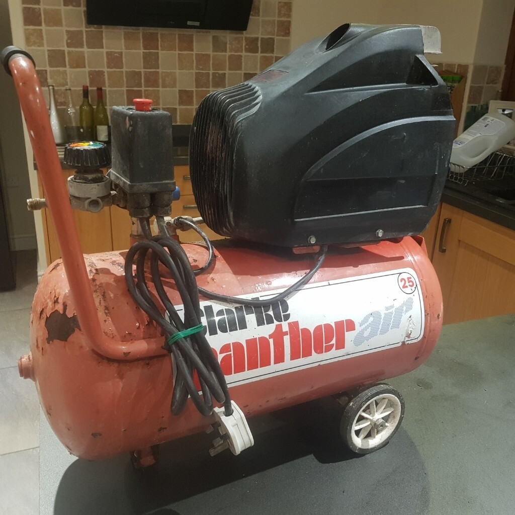 Clarke Panther 25L Air Compressor in Kidwelly, Carmarthenshire Gumtree