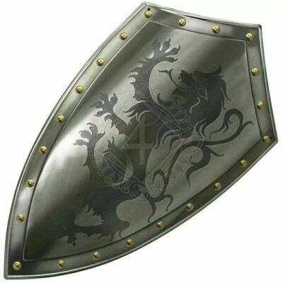 Dragon Warrior Templar Medieval Functional Shield Knight Armor Shiel