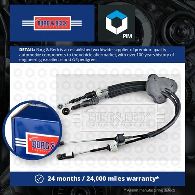 Gear Change Cable BKG1240 Borg & Beck 8200781046 Genuine Top Quality Guaranteed