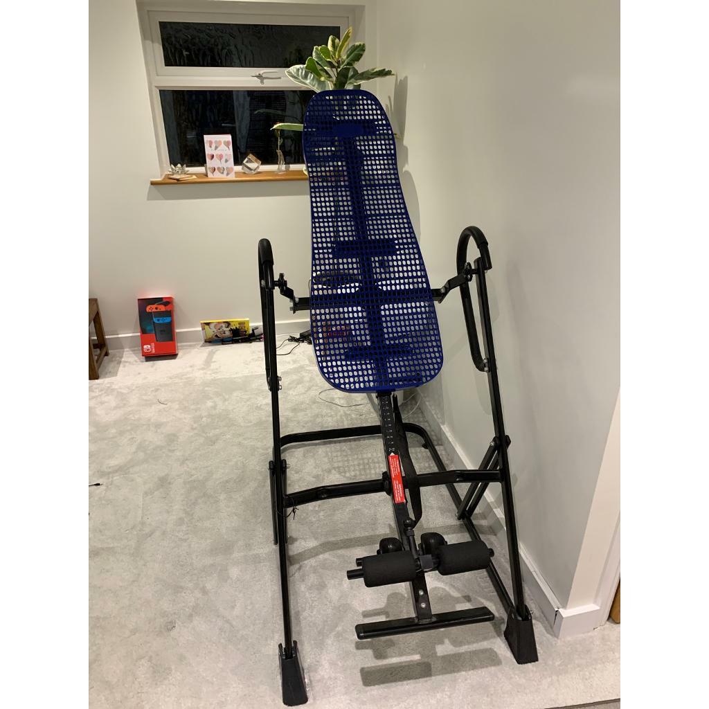 BACK INVERSION TABLE FOLDABLE BACK NECK PAIN EXERCISE THERAPY BENCH HAIR  GROWTH  in Northampton, Northamptonshire  Gumtree