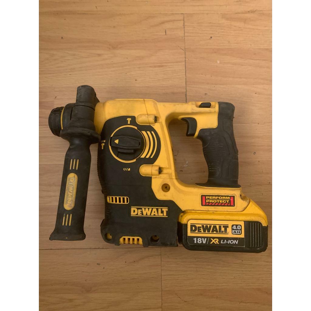DeWalt DCH253N 18v XR SDSPlus Rotary Hammer Drill + 4.0Ah battery in