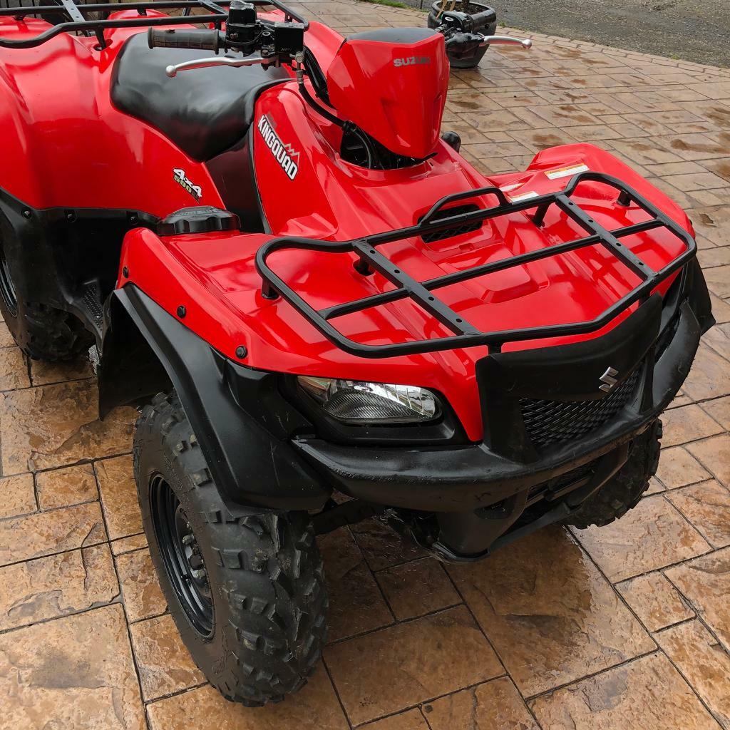 Suzuki king quad 500 2x44x4+diff lock farm quad quad bike Atv irs