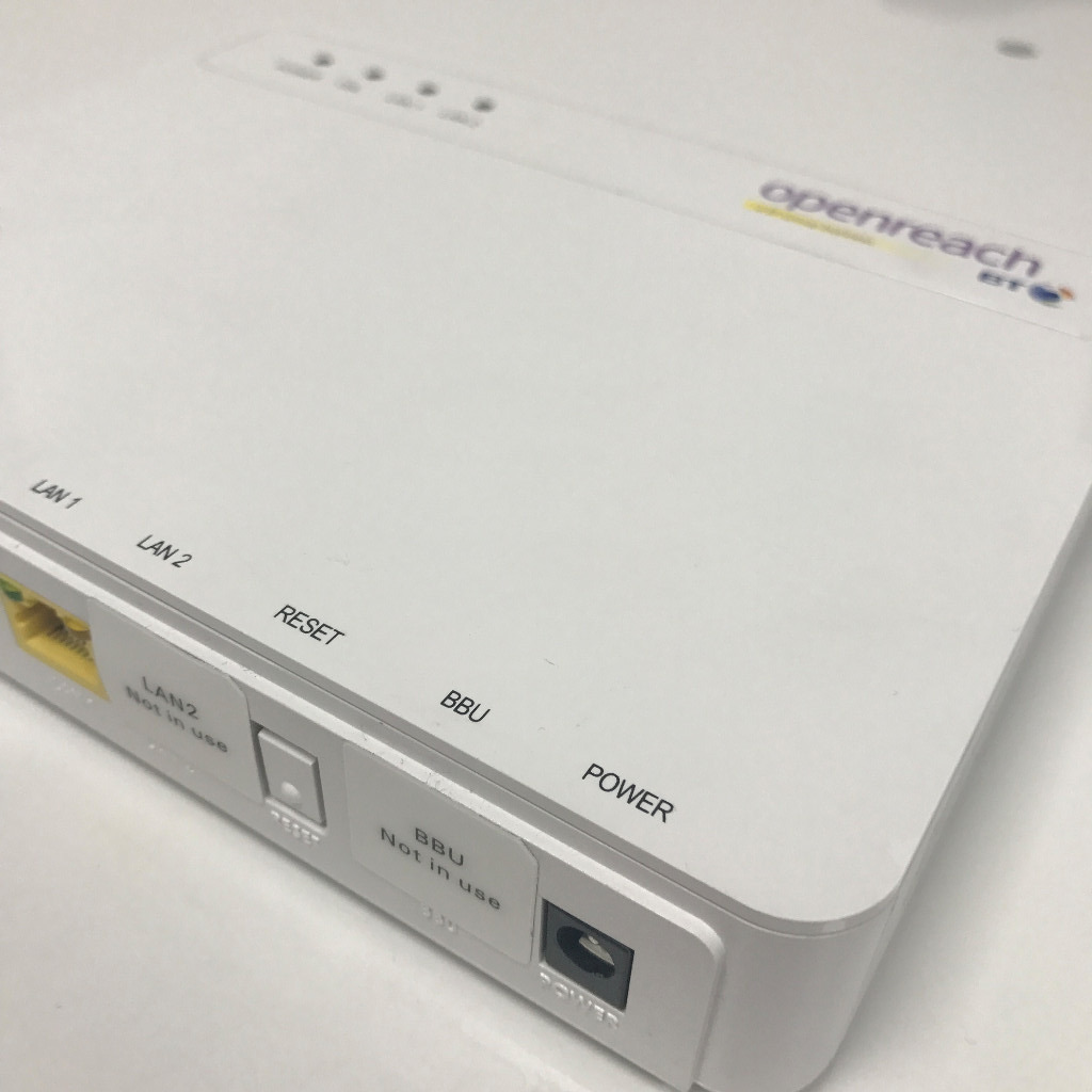 BT Openreach Fibre Modem perfect working order in Leeds City Centre